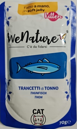 WENATURE KITTEN TRANCETTI DI TONNO IN SOFT JELLY Gatti