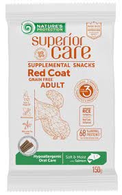NATURE'S PROTECTION SNACK RED COAT HYPOALLERGENIC ORAL CARE 