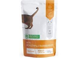NATURE'S PROTECTION POUCH STERILISED CAT POLTRY & CRANBERRIES Gatti