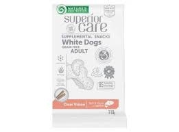 NATURE'S PROTECTION SNACK WHITE DOGS CLEAR VISION GRAIN FREE SALMON Cani