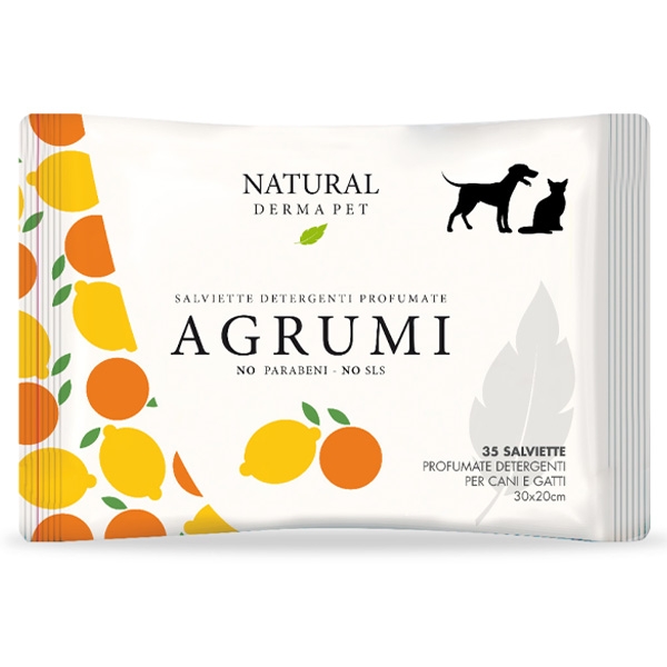 DERBE SALVIETTE DETERGENTI PROFUMATE AGLI AGRUMI 