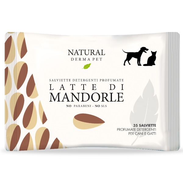DERBE SALVIETTE DETERGENTI PROFUMATE AL LATTE DI MANDORLE 