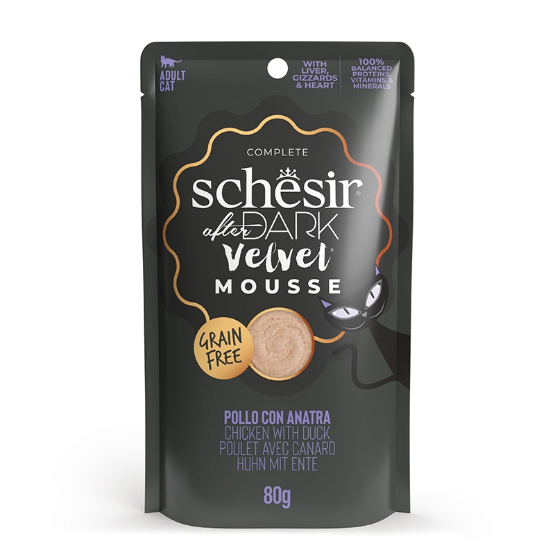 SCHESIR AFTER DARK MOUSSE DI POLLO E ANATRA 