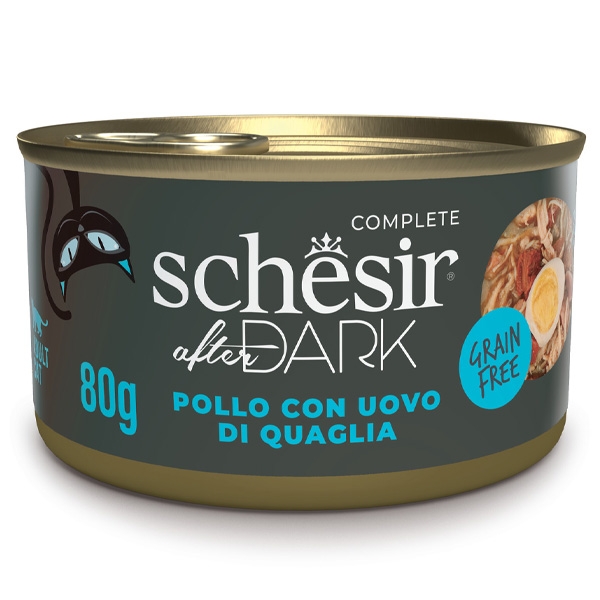 SCHESIR AFTER DARK FILETTI DI POLLO E UOVO DI QUAGLIA 