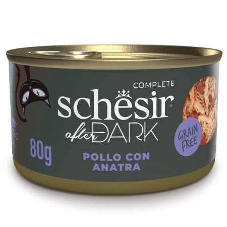 SCHESIR AFTER DARK FILETTI DI POLLO E ANATRA IN BRODO Gatti