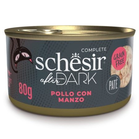 SCHESIR AFTER DARK PATE' DI POLLO E MANZO Gatti