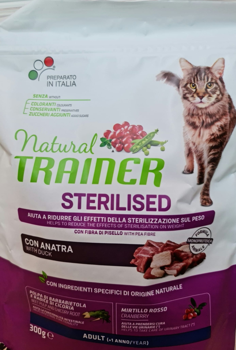 NATURAL TRAINER ADULT STERILISED ANATRA 