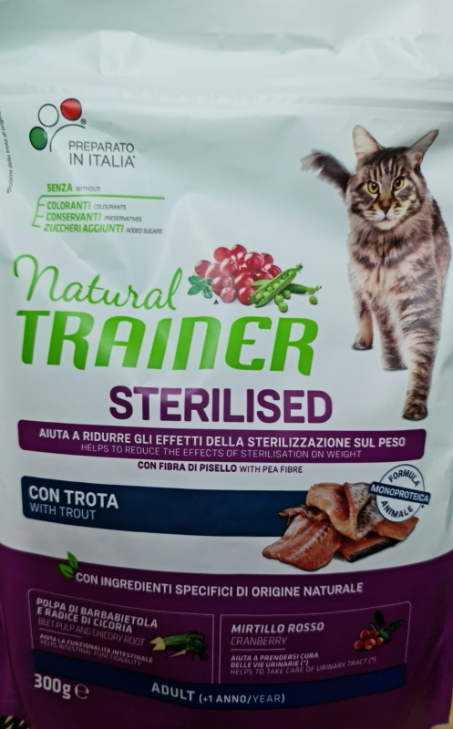 NATURAL TRAINER ADULT STERILISED TROTA 