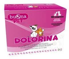 BUONA PET DOLORINA 100 COMPRESSE APPETIBILI MASTICABILI 