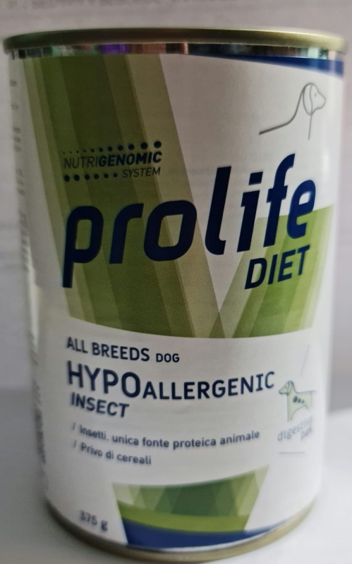 PROLIFE DIET ALL BREEDS DOG HYPOALLERGENIC INSECT