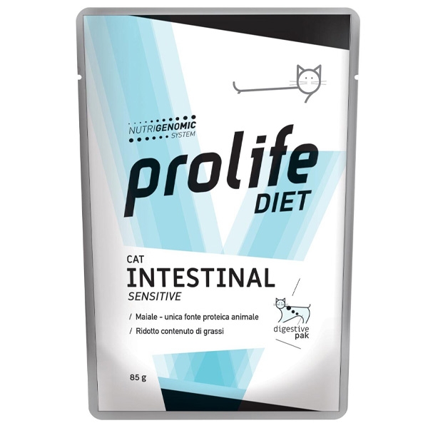 PROLIFE DIET CAT INTESTINAL SENSITIVE MAIALE 