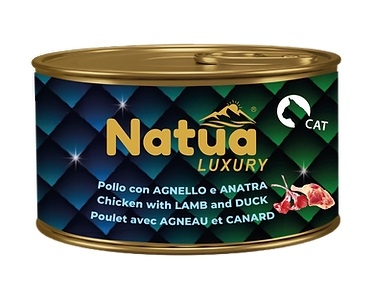 NATUA CAT LUXURY POLLO AGNELLO E ANATRA 