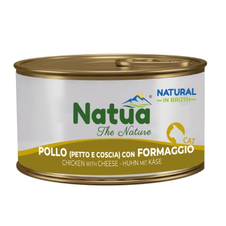 NATUA CAT POLLO (PETTO E COSCIA) CON FORMAGGIO Gatti