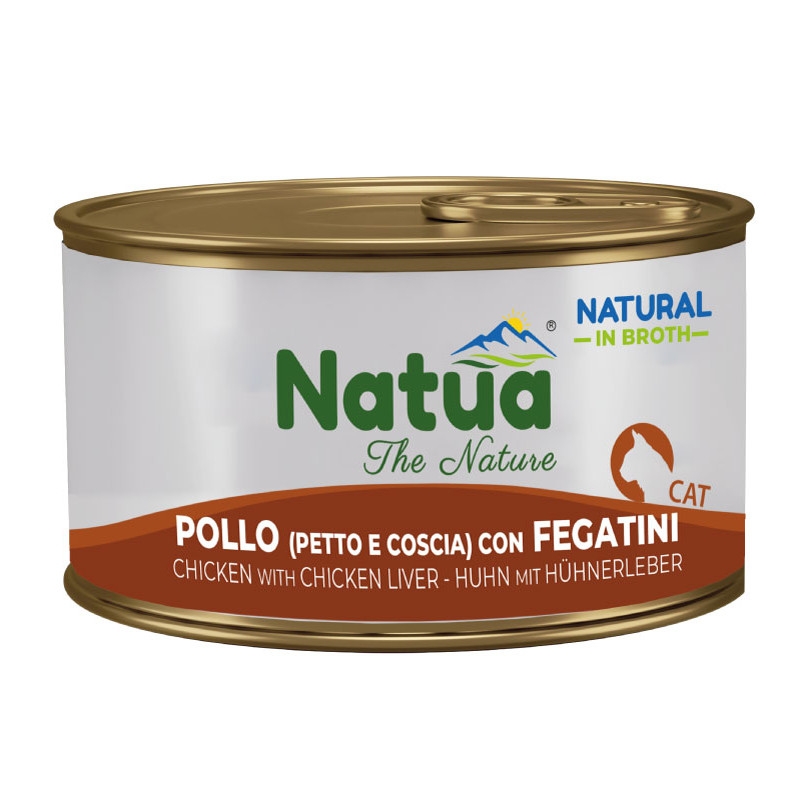NATUA NATURAL BROTH POLLO (PETTO E COSCIA) CON FEGATINI 