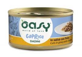 OASY WET CAT CAPRICE DADINI IN SALSA CON POLLO Gatti