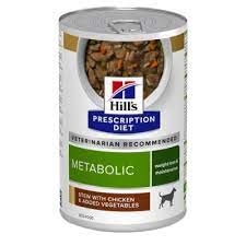 HILL'S PET NUTRITION PRESCRIPTION DIET METABOLIC CANINE WEIGHT MANAGEMENT SPEZZATINO DI POLLO E VERDURE 