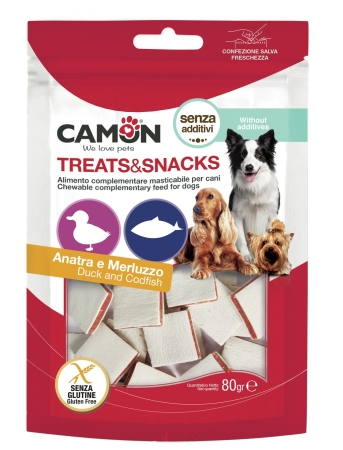 CAMON SANDWICH ALL'ANATRA E MERLUZZO Cani