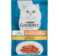 NESTLE' PURINA GOURMET PERLE FILETTINI IN SALSA CON POLLO Gatti