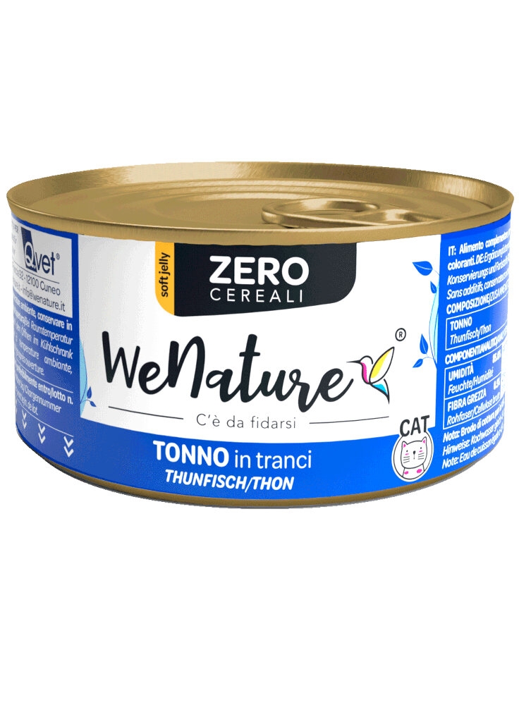 WENATURE TONNO IN TRANCI ZERO CEREALI SOFT JELLY 