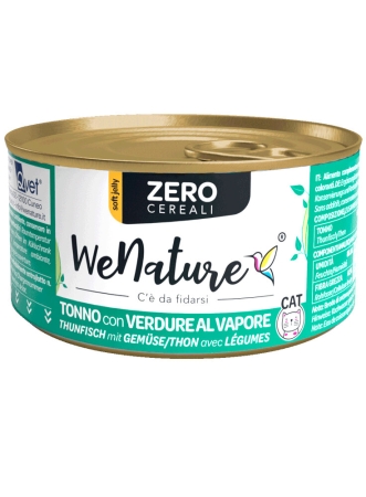 WENATURE TONNO CON VERDURE AL VAPORE ZERO CEREALI SOFT JELLY Gatti