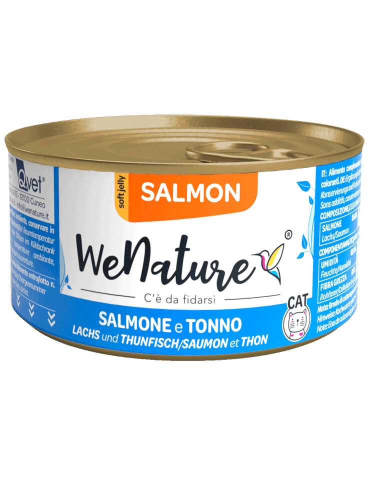 WENATURE SALMONE E TONNO SOFT JELLY 