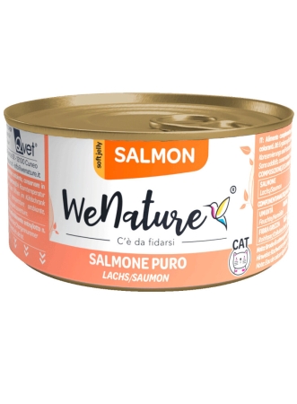 WENATURE SALMONE PURO SOFT JELLY Gatti