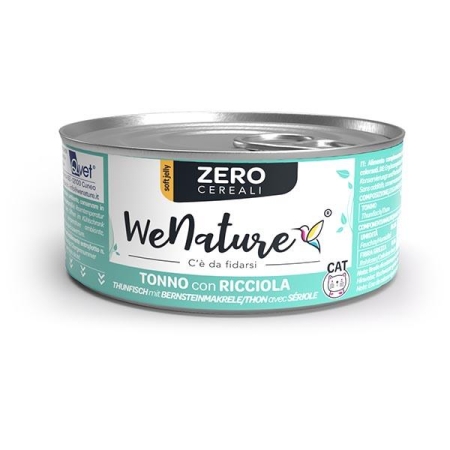 WENATURE TONNO CON RICCIOLA ZERO CEREALI SOFT JELLY Gatti