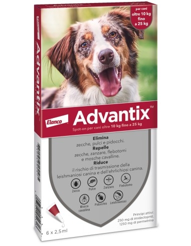 ELANCO ADVANTIX SPOT-ON 6 PIP 