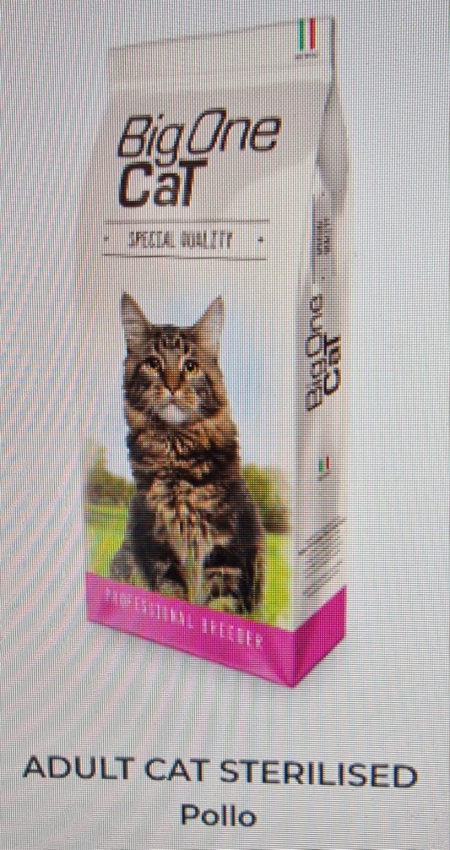 ADULT CAT BIG ONE STERILISED CHICKEN 