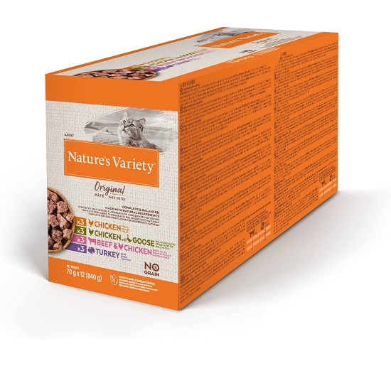 NATURE'S VARIETY ORIGINAL PATE' MULTIPACK