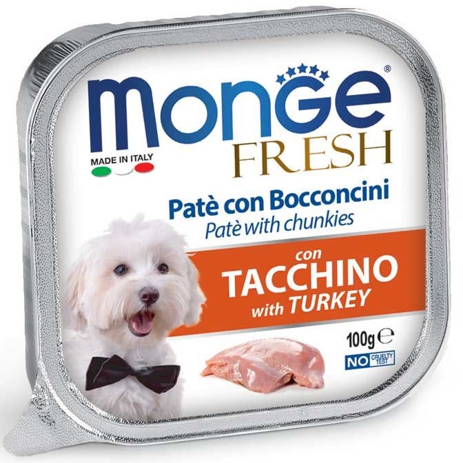 MONGE FRESH PATE' CON BOCCONCINI CON TACCHINO 