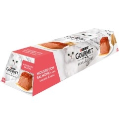 NESTLE' PURINA GOURMET REVELATIONS MOUSSE CON SALMONE E UNA CASCATA DI SALSA Gatti