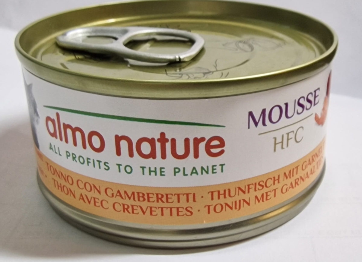 HFC ALMO NATURE MOUSSE TONNO CON GAMBERETTI 