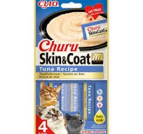CIAO CHURU TONNO SNACK FUNZIONALE SKIN & COAT GATTI Gatti