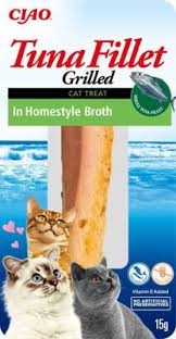 CIAO FILETTI DI TONNO GRIGLIATI AL GUSTO DI BRODO FATTO IN CASA 