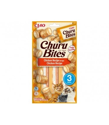 CIAO CHURU BITES INVOLTINI DI POLLO RIPIENI DI POLLO 