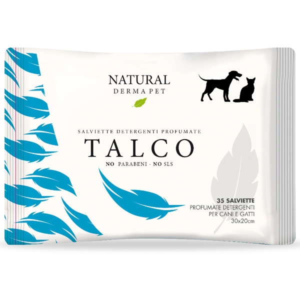 DERBE SALVIETTE DETERGENTI PROFUMATE AL TALCO 