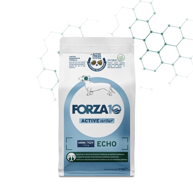 FORZA 10  ACTIVE VET DIET ECHO MINI/TOY ADULT PESCE DRY 