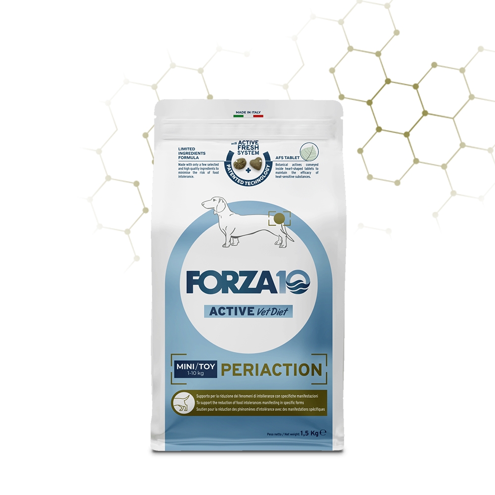 FORZA 10  ACTIVE VET DIET PERIACTION MINI/TOY ADULT PESCE DRY 