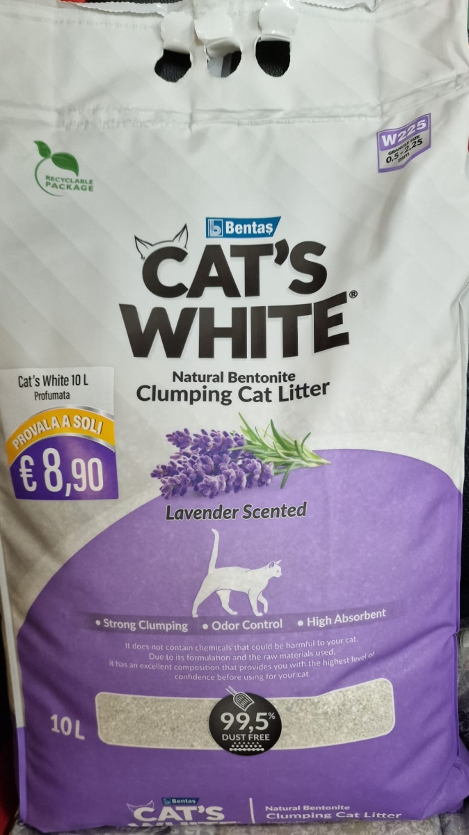 CAT'S WHITE LETTIERA LAVANDA 