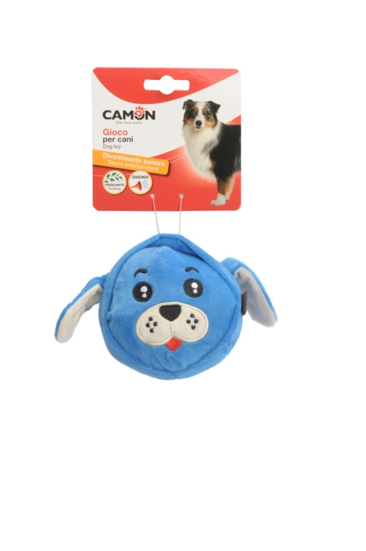 CAMON GIOCO CANI ANIMALETTI IN POLIESTERE CON SQUEAKER ED EFFETTO FRUSCIANTE 