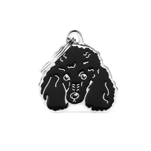 MEDAGLIETTA FRIENDS BLACK POODLE 