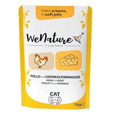 WENATURE POLLO CON FORMAGGIO IN SOFT JELLY 