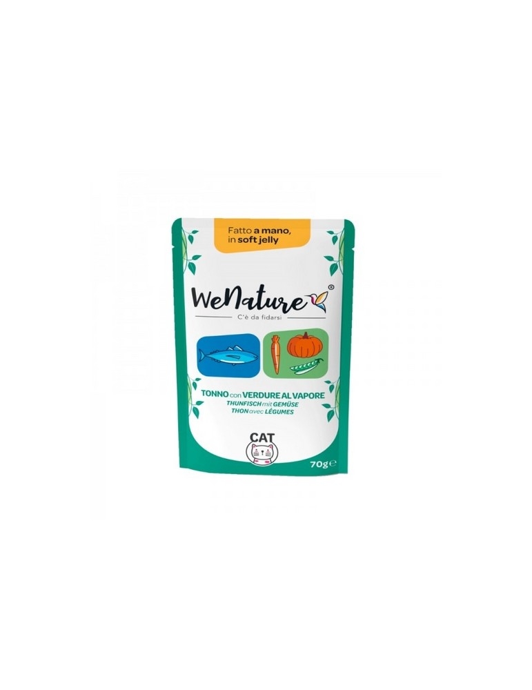 WENATURE TONNO CON VERDURE IN SOFT JELLY 