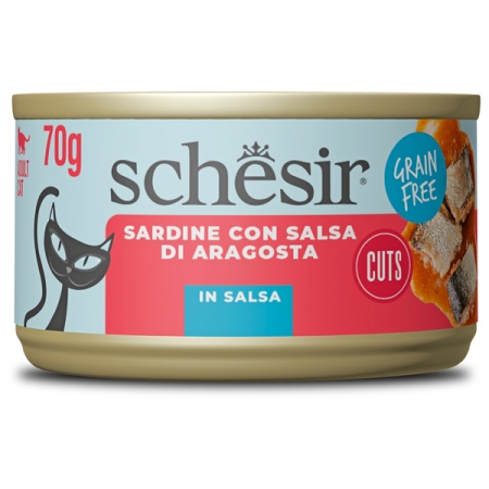 SHESIR GRAIN FREE SARDINE CON SALSA DI ARAGOSTA Gatti
