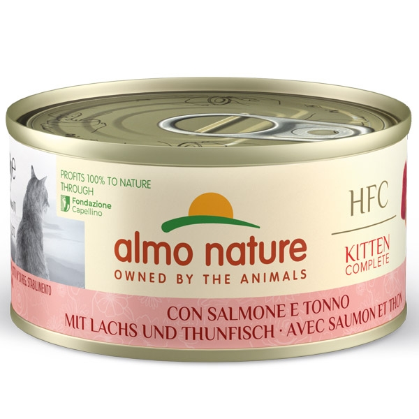 HFC COMPLETE CATS KITTEN SALMONE E TONNO