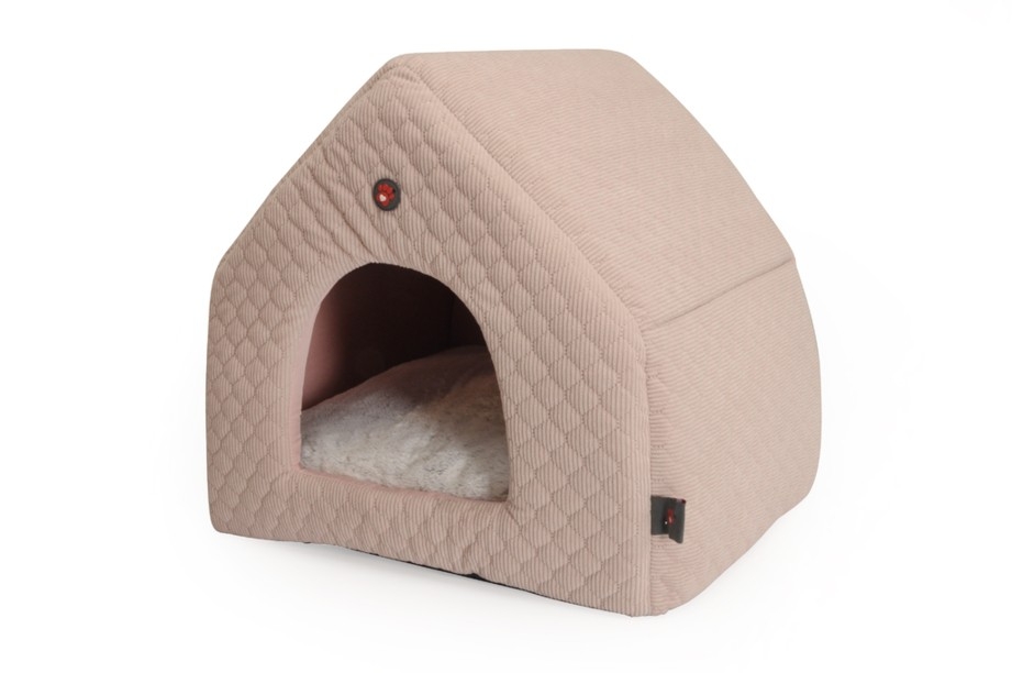 CAMON CASETTA INDOOR IN POLIESTERE CON CUSCINO ROSA ANTICO 