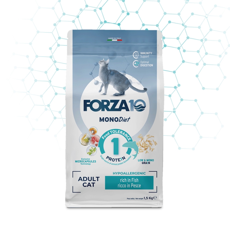 FORZA 10 MONODIET ADULT CAT HYPOALLERGENIC PESCE 