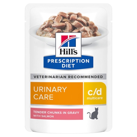 HILL'S PRESCRIPTION DIET C/D URINARY CARE MULTICARE CON SALMONE Gatti