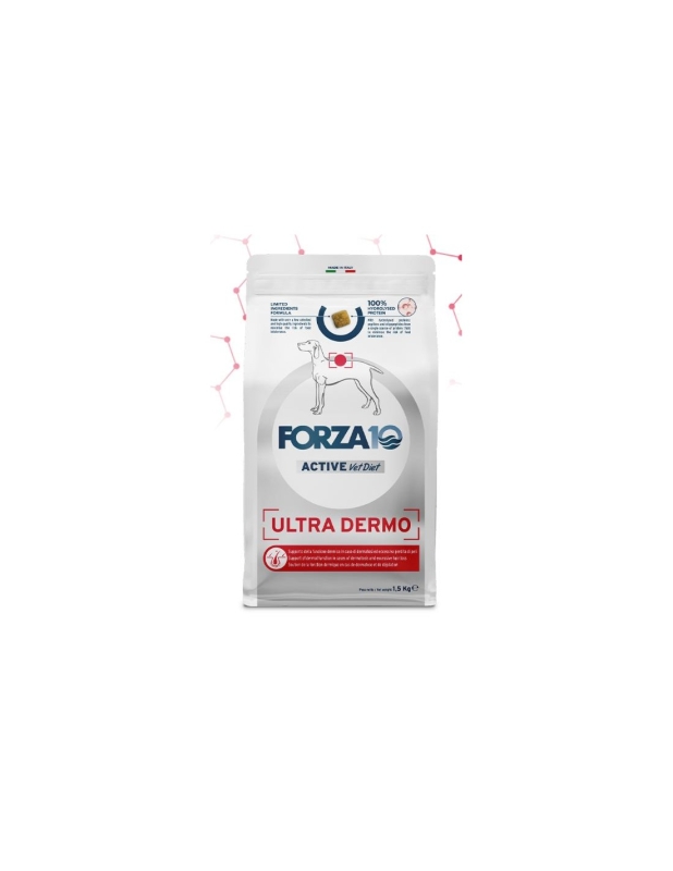 FORZA 10 ULTRA DERMO DOG ADULT PESCE DRY 